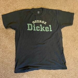 Men’s Large George Dickel Tennessee Whisky Liquor Bar T-Shirt Tangerine